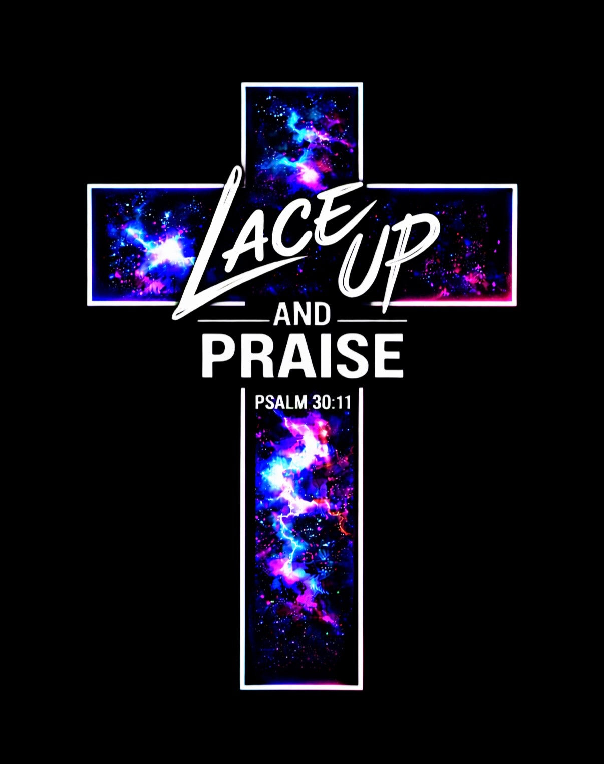 Lace Up & PRAISE T-Shirt